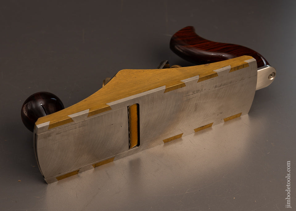 BRIDGE-CITY-TOOL-WORKS-No.-CT-12-Bench-Plane-Near-Mint-in-Walnut-Box-117303