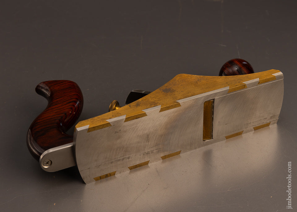 BRIDGE-CITY-TOOL-WORKS-No.-CT-12-Bench-Plane-Near-Mint-in-Walnut-Box-117303