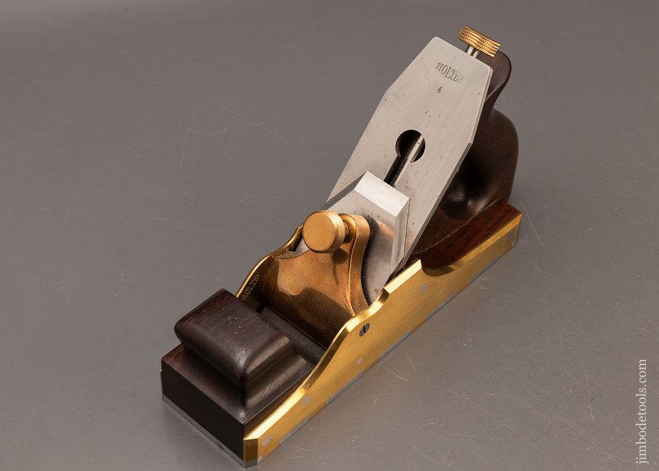 Spectacular-HOLTEY-NORRIS-No.-A13-Smooth-Plane-in-Gunmetal-117310