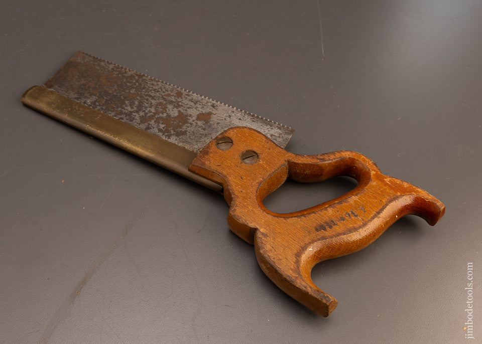 Very-Rare-&-Fine-DISSTON-No.-5-Brass-Back-Dovetail-Saw-8-Inch-117353