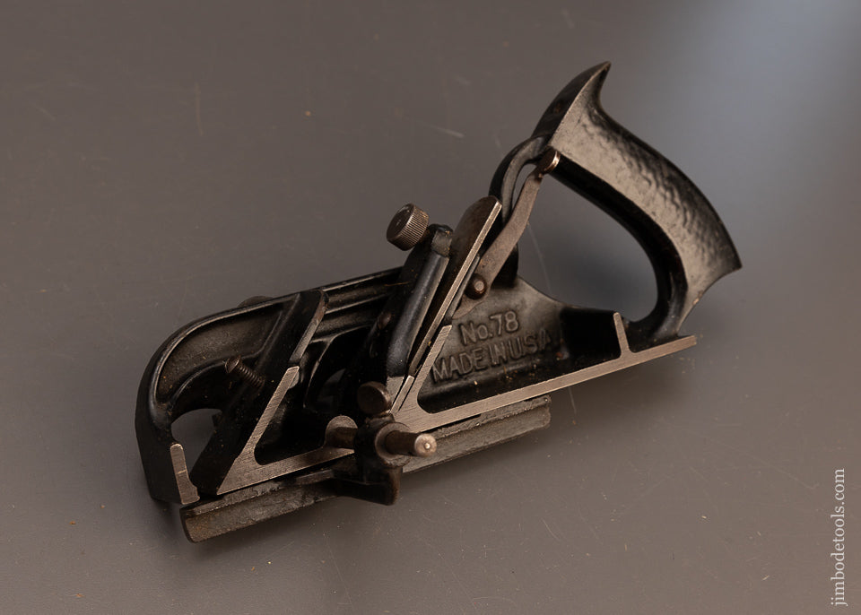 Extra-Fine-STANLEY-No.-78-Duplex,-Rabbet,-and-Filletster-Plane-USA-Model-117367