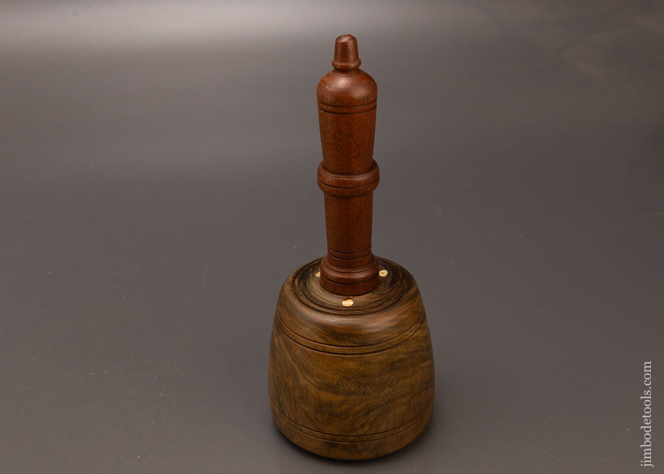 Stunning-29-Ounce-Fancy-Lignum-Vitae-English-Carving-Mallet-117387