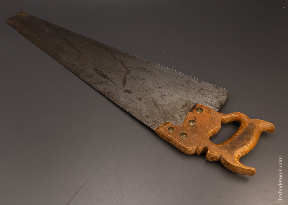 Premium-Extra-Fine-New-Old-Stock-DISSTON-“Brown’s-No.-3”-Hand-Saw-117467