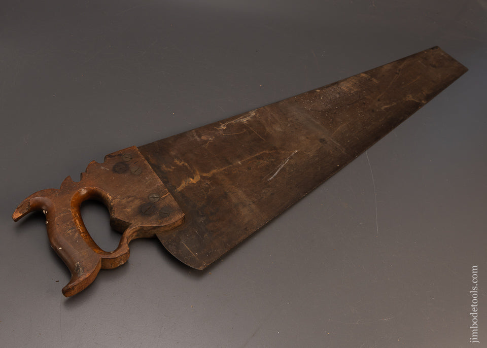 Rare-DISSTON-No.-42-Combination-Saw-for-Restoration-117486