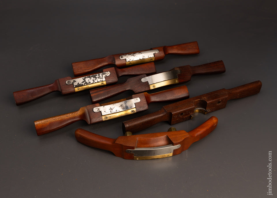 Remarkable-Set-of-6-HARRIS-TOOLS-Spoke-Shaves-117547