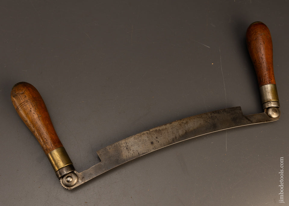 Rare-Patented-8-Inch-Draw-Knife-by-WHEELER-MADDEN-&-CLEMSON-117555