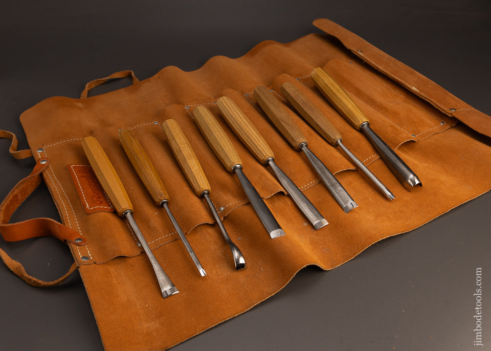 Mint-Set-of-8-PFEIL-SWISS-MADE-Carving-Chisels-Gouges-117649