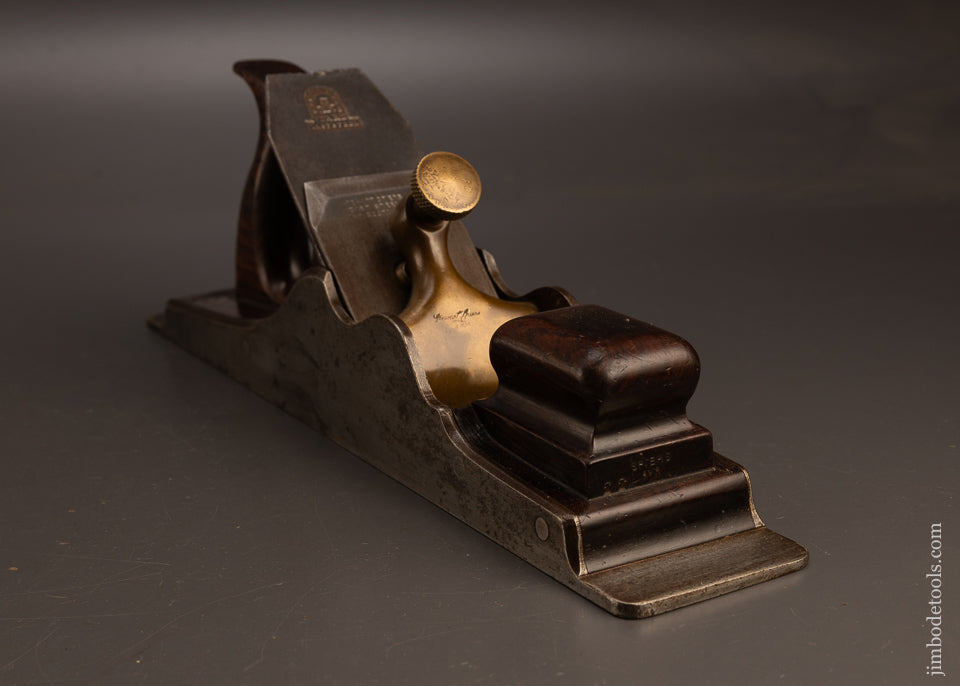 Spectacular-SPIERS-15-1/2-Inch-Dovetailed-Rosewood-Infill-Jointer-Plane-117671