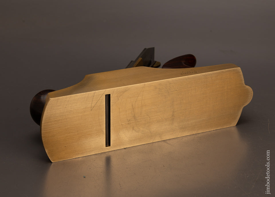 Very-Rare-Mint-in-Box-BRONZE-LIE-NIELSEN-No.-4-1/2-Jumbo-Smooth-Plane-with-Cocobolo-Handles-117771