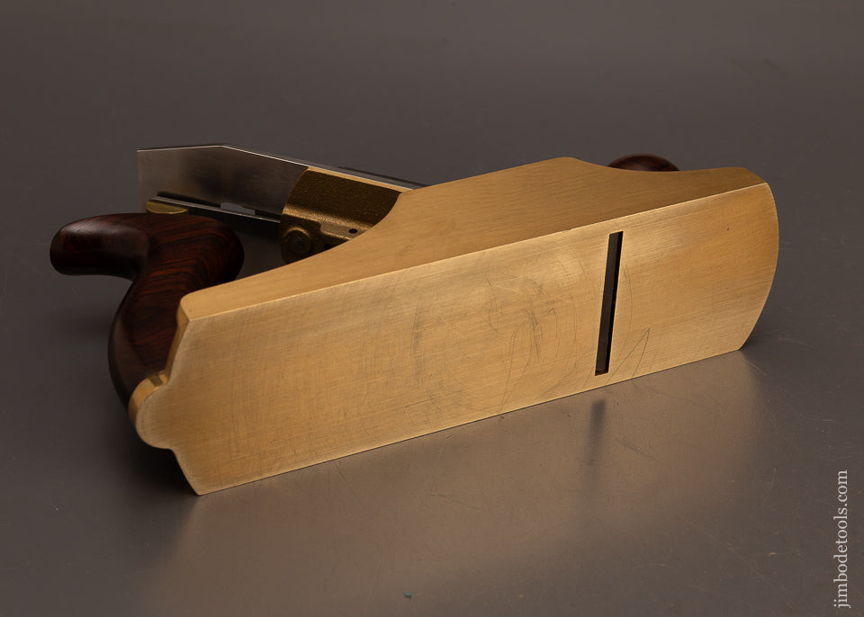 Very-Rare-Mint-in-Box-BRONZE-LIE-NIELSEN-No.-4-1/2-Jumbo-Smooth-Plane-with-Cocobolo-Handles-117771