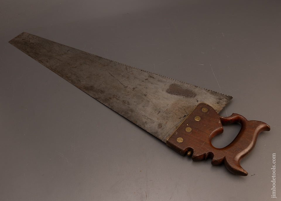 Rare-DISSTON-No.-42-JACKSON-GORHAM-1856-PATENT-Combination-Saw-117826