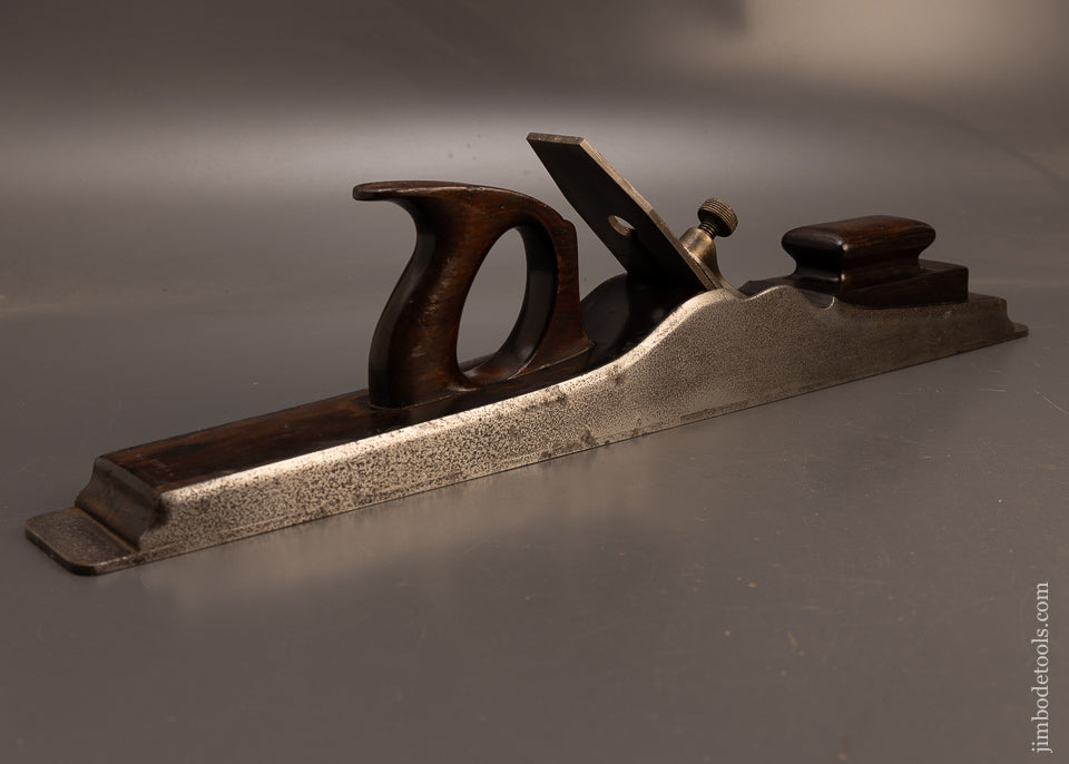 Very-Rare-Pre-War-NORRIS-No.-1-Dovetailed-Rosewood-Infill-24-1/2-Inch-Jointer-Plane-117847
