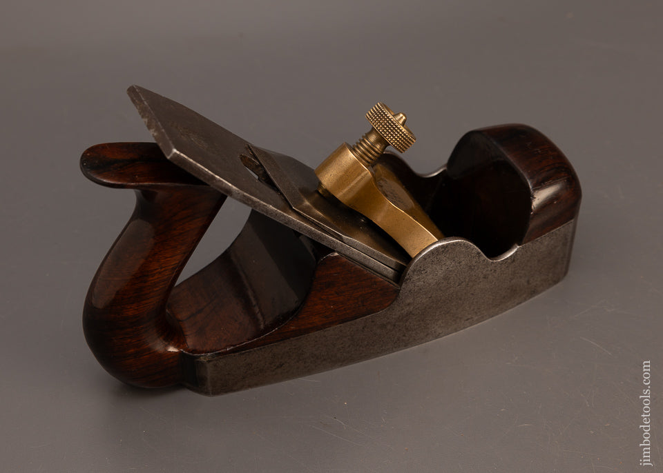 Stunning-Pre-War-NORRIS-No.-2-(for-Buck)-Dovetailed-Infill-Smooth-Plane-117982