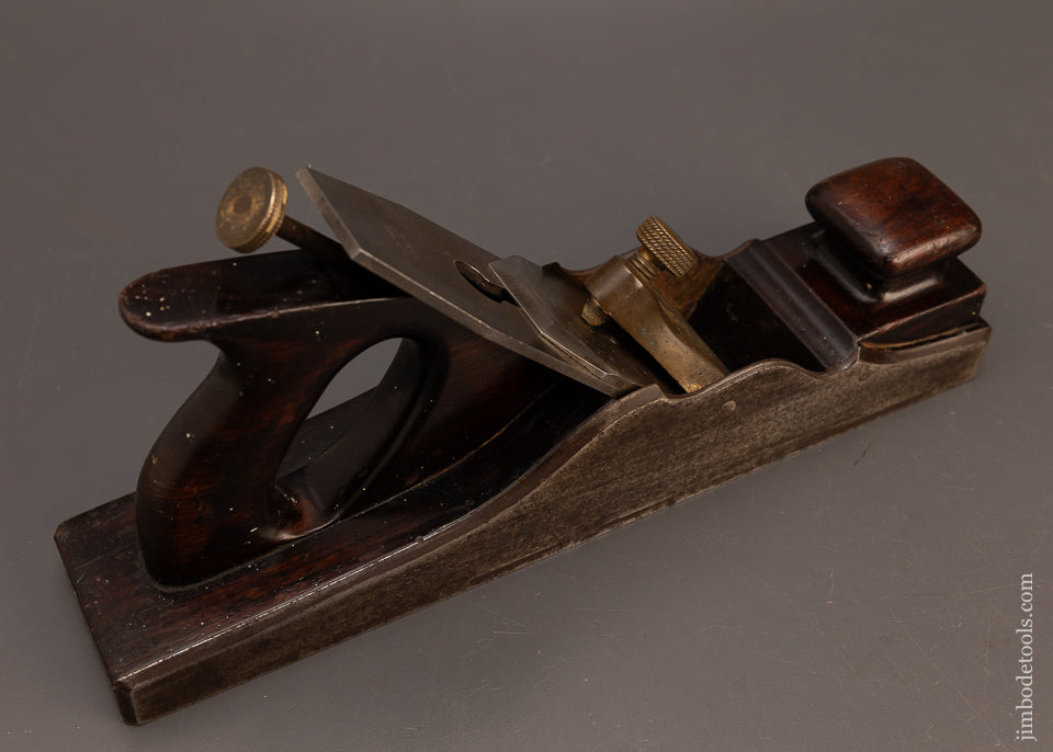 Pretty-Pre-War-NORRIS No.-A1-Dovetailed-Rosewood-Infill-Bench-Plane-118033