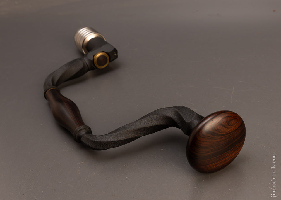 Beautiful-BRIDGE-CITY-TOOL-WORKS-MILLENNIUM-BRACE-&-17-Bits-MINT!-In-Their-Original-Walnut-Presentation-Boxes-118043