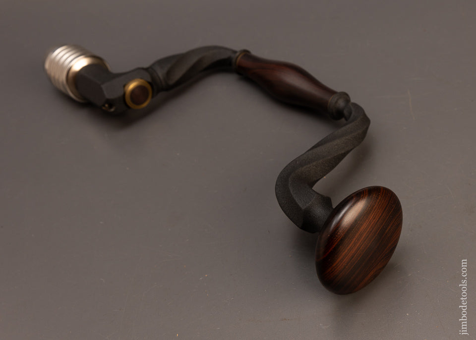 Beautiful-BRIDGE-CITY-TOOL-WORKS-MILLENNIUM-BRACE-&-17-Bits-MINT!-In-Their-Original-Walnut-Presentation-Boxes-118043