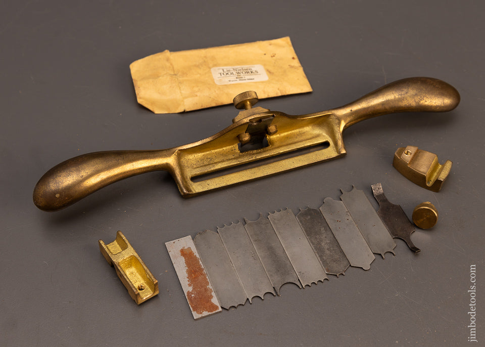 Bronze-LIE-NIELSEN-No.-66-Hand-Beader-Complete-with-16-Profiles-All-9-Cutters-Out-of-Stock-at-Lie-Nielsen-118099