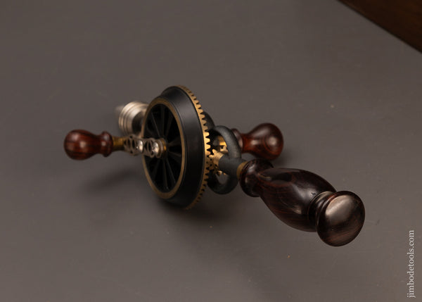 BRIDGE CITY TOOL WORKS CT-6 Ornate Hand Drill Mint in Box - 120430