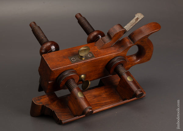 Stunning Solid Rosewood SANDUSKY (Unmarked) Plow Plane - 121550G