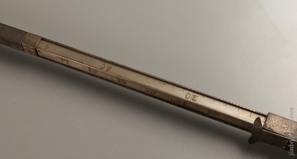 Rare! STANLEY PRIME & MCKEAN Gauging Rod and Calipers - EXCELSIOR 52914