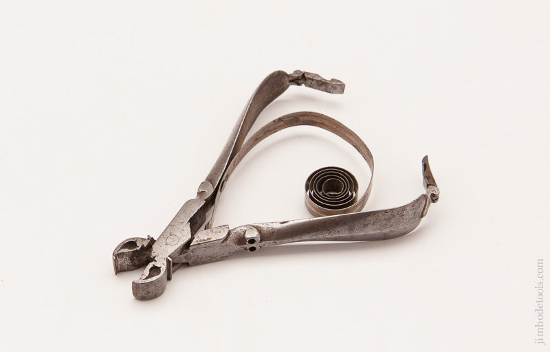 Drop Dead Stunning! Ornate 16th Century Dental Forceps - EXCELSIOR 59391U