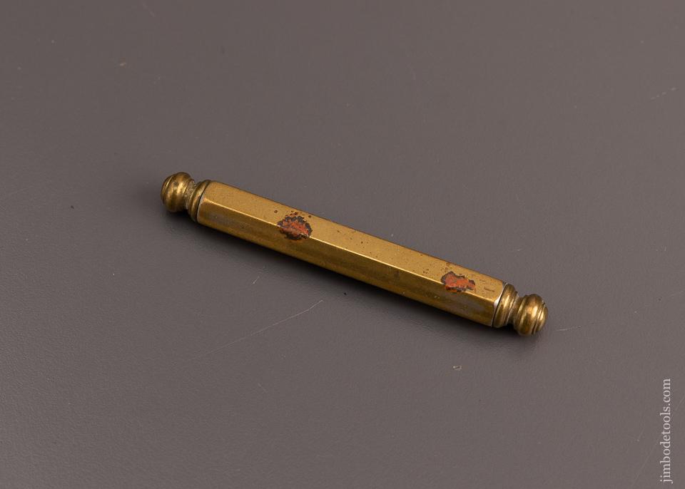 Beautiful Brass 2 1/2 Inch Finial Level by DAVIS LEVEL & TOOL CO. - 63783