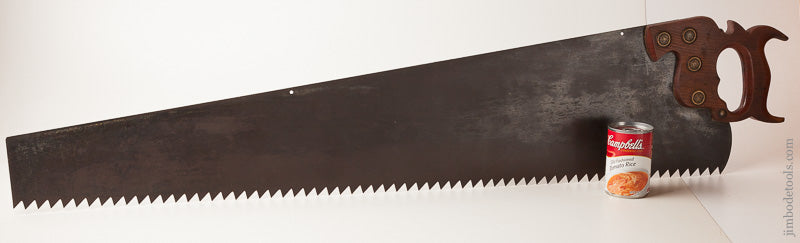 Giant 4 Foot RICHARDSON BROTHERS NEWARK N.J. Advertising Display Saw * EXCELSIOR 107897