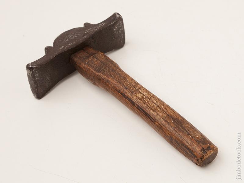 17th Century 4 1/4 x 8 inch Hammer with Dual Touch Marks - EXCELSIOR 72702