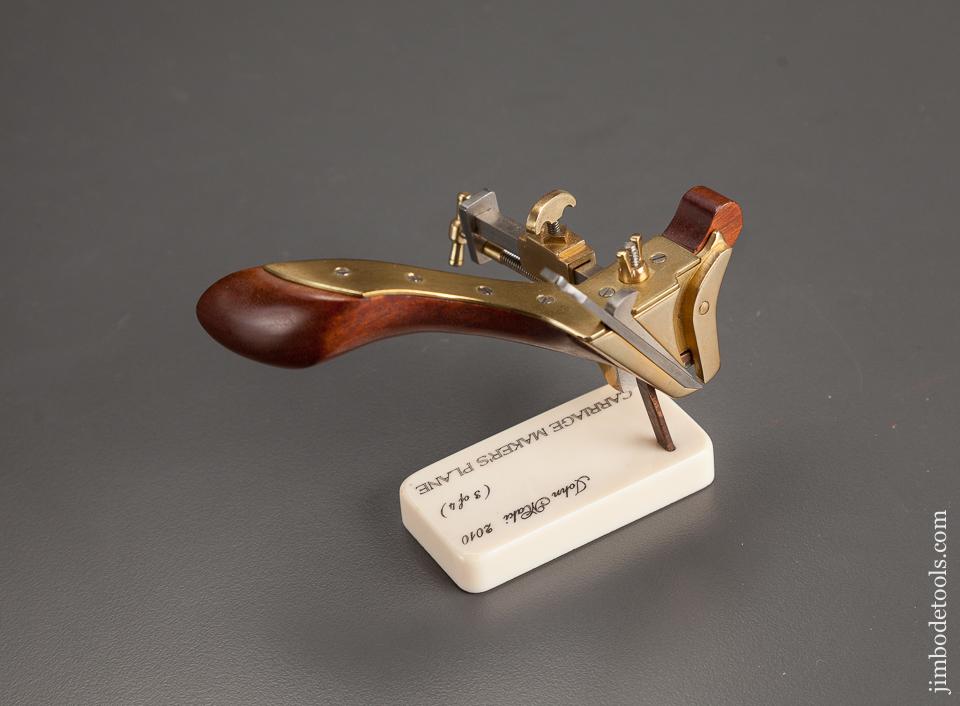 RARE 2010 Miniature JOHN MAKI Continental Carriage Maker's Plow Plane MINT  - 78902RU