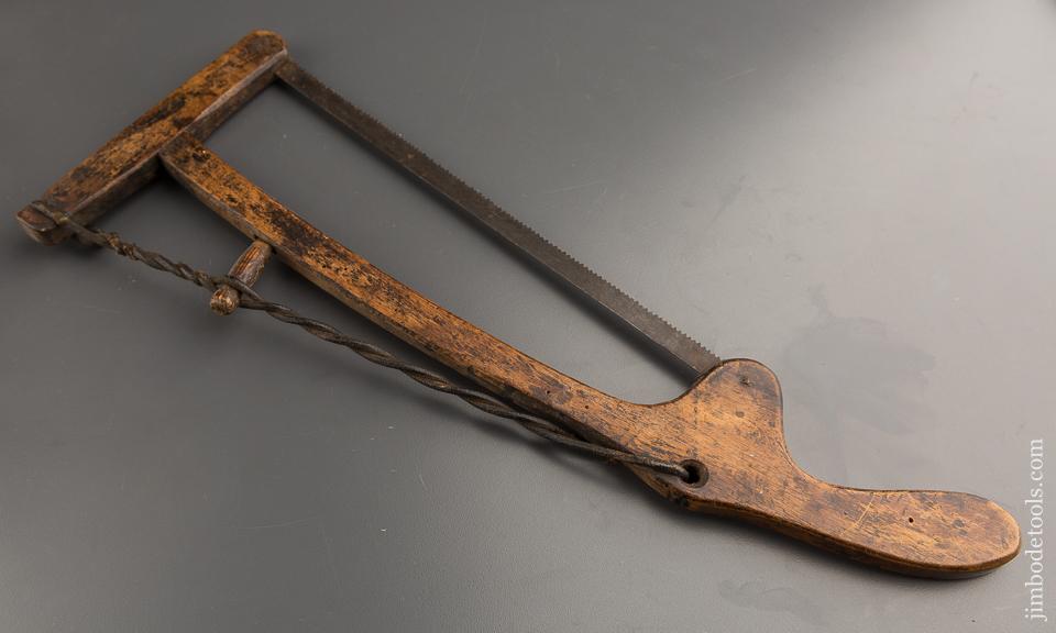 Amazing! Primitive European Framed Saw - 80738R