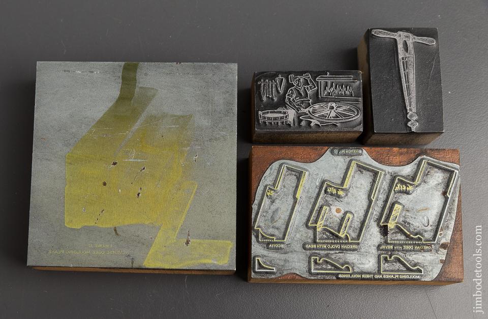 Four Tool Themed Print Blocks - 82039R