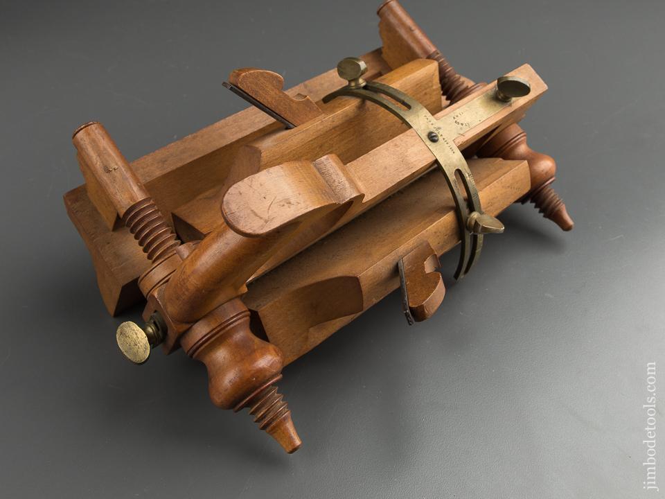 Rare! M.B. TIDEY July 4th, 1854 PATENT Double Beveling Plane - EXCELSIOR 89125