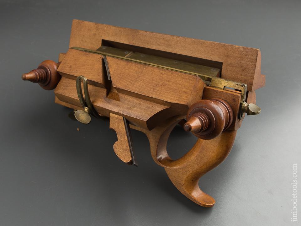 Rare! M.B. TIDEY July 4th, 1854 PATENT Double Beveling Plane - EXCELSIOR 89125