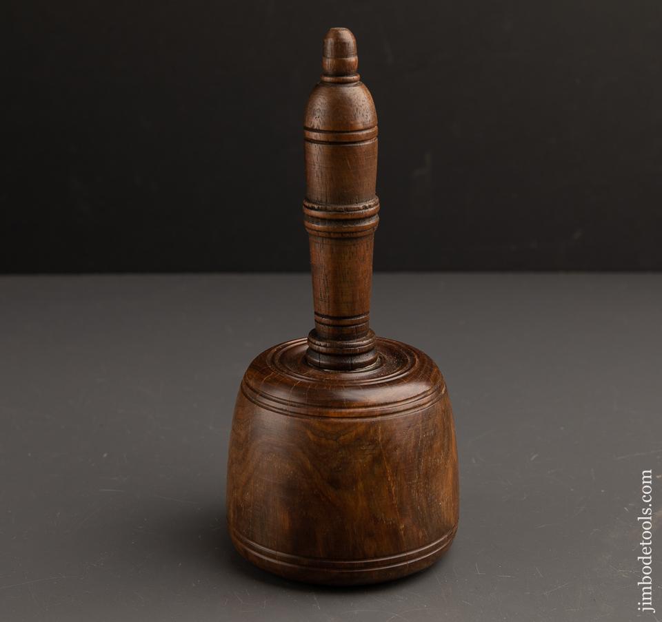 Stunning 26 ounce Fancy Lignum Vitae Mallet - 90082