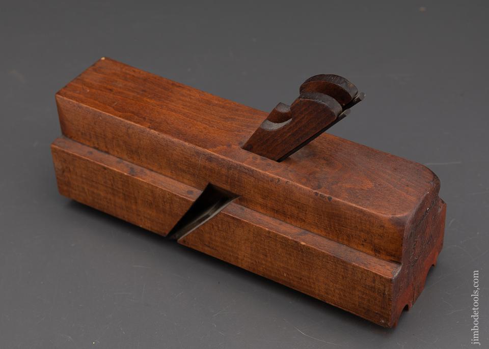 RARE Side by Side 3/4 inch Left & Right Hand Side Bead Molding Plane by J. KELLOGG AMHERST MS circa 1835-67 CRISP & FINE - 93320