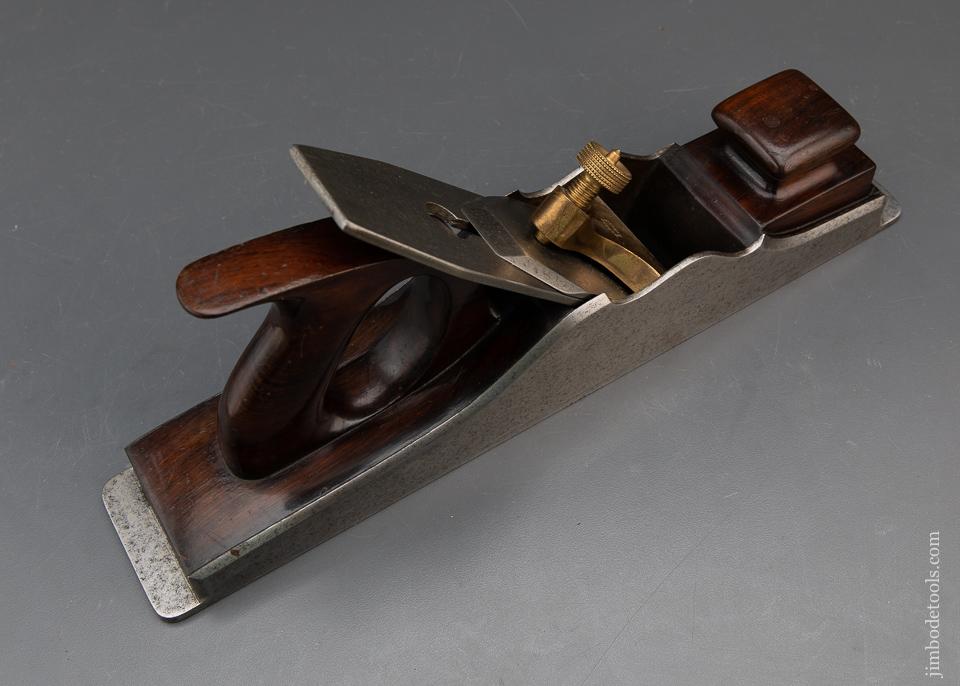 Amazing! 15 1/2 inch NORRIS No. 1 Pre-War Rosewood and Dovetailed Steel Jointer Plane - 93474UR