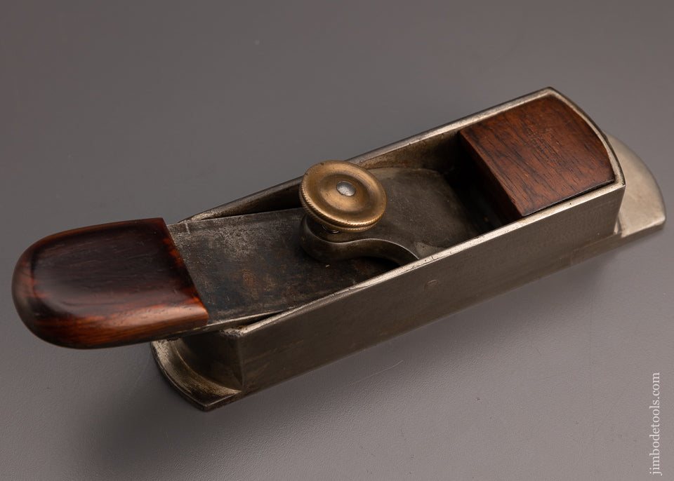 Spectacular N. ERLANDSEN N.Y.C. Miter Plane with Nickel Plating -- 97552