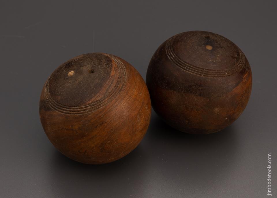 Lignum Vitae Bowls for Turning Mallet Heads - 99065