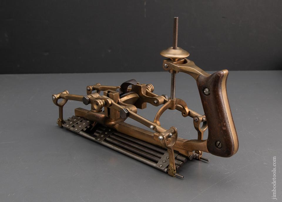 Remarkable Patternmaker's Hollow & Round Flexible Sole Plane by Charles W. Justus - Excelsior 95000