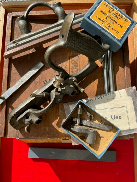 RECORD No. 050 Combination Plane 100% COMPLETE in Original Box -- 112326