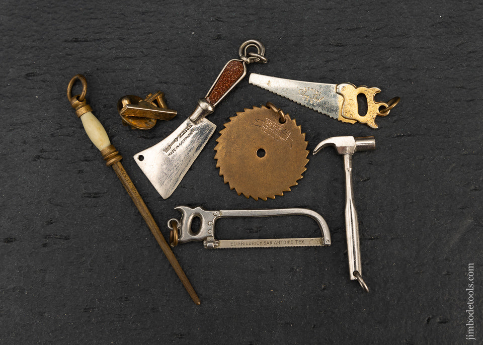 Great Set of 7 Advertising Miniature Tools - 114857
