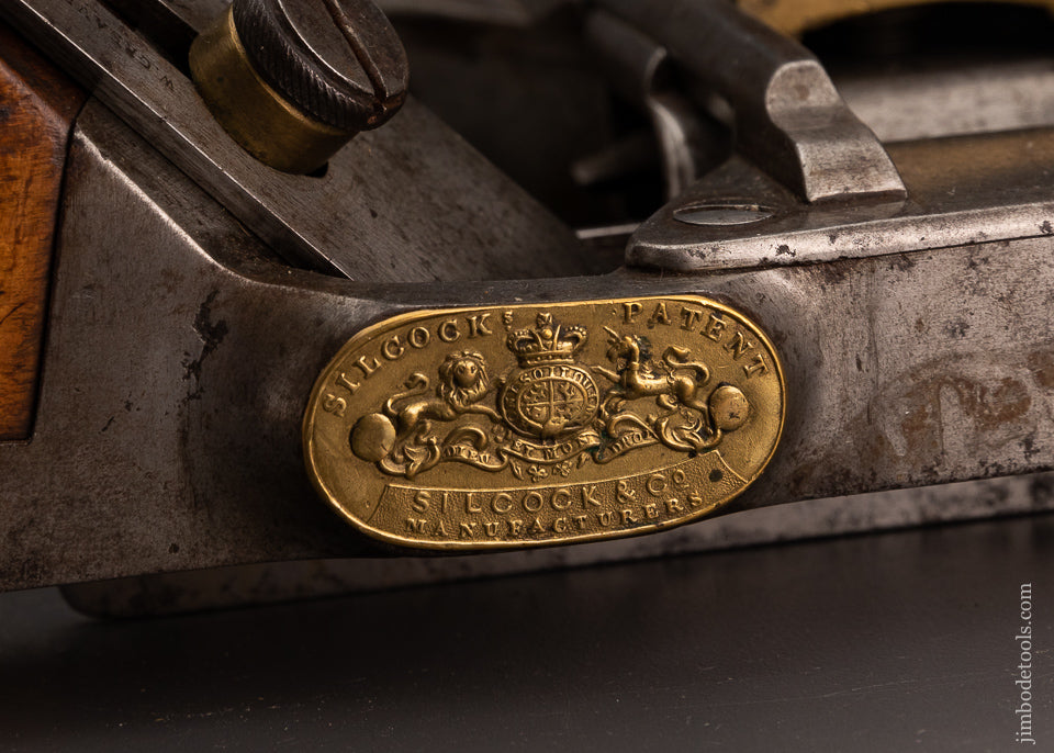 One-of-a-Kind SILCOCK PATENT Dual Moving Filletster Plane - EXCELSIOR 103616