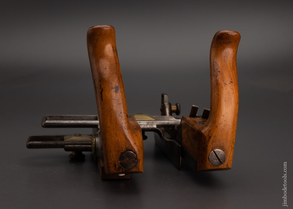 One-of-a-Kind SILCOCK PATENT Dual Moving Filletster Plane - EXCELSIOR 103616