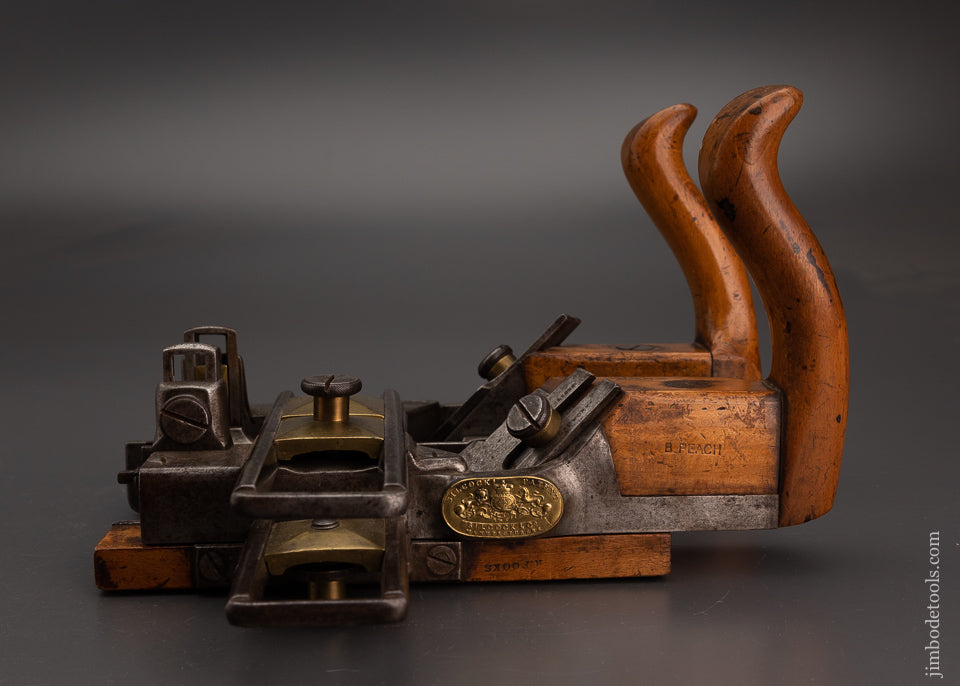 One-of-a-Kind SILCOCK PATENT Dual Moving Filletster Plane - EXCELSIOR 103616