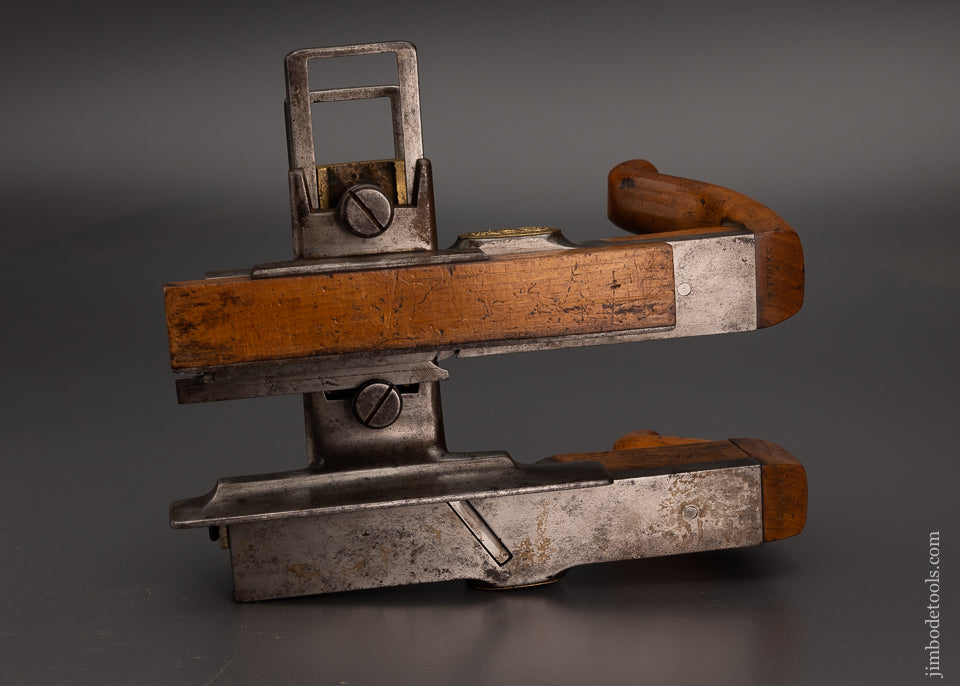 One-of-a-Kind SILCOCK PATENT Dual Moving Filletster Plane - EXCELSIOR 103616