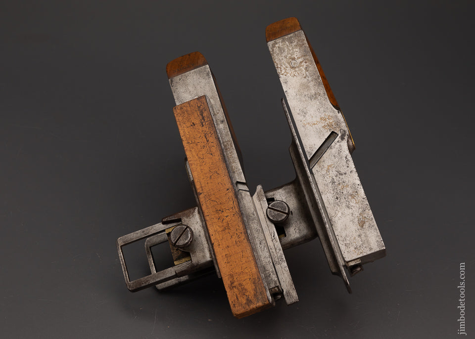 One-of-a-Kind SILCOCK PATENT Dual Moving Filletster Plane - EXCELSIOR 103616