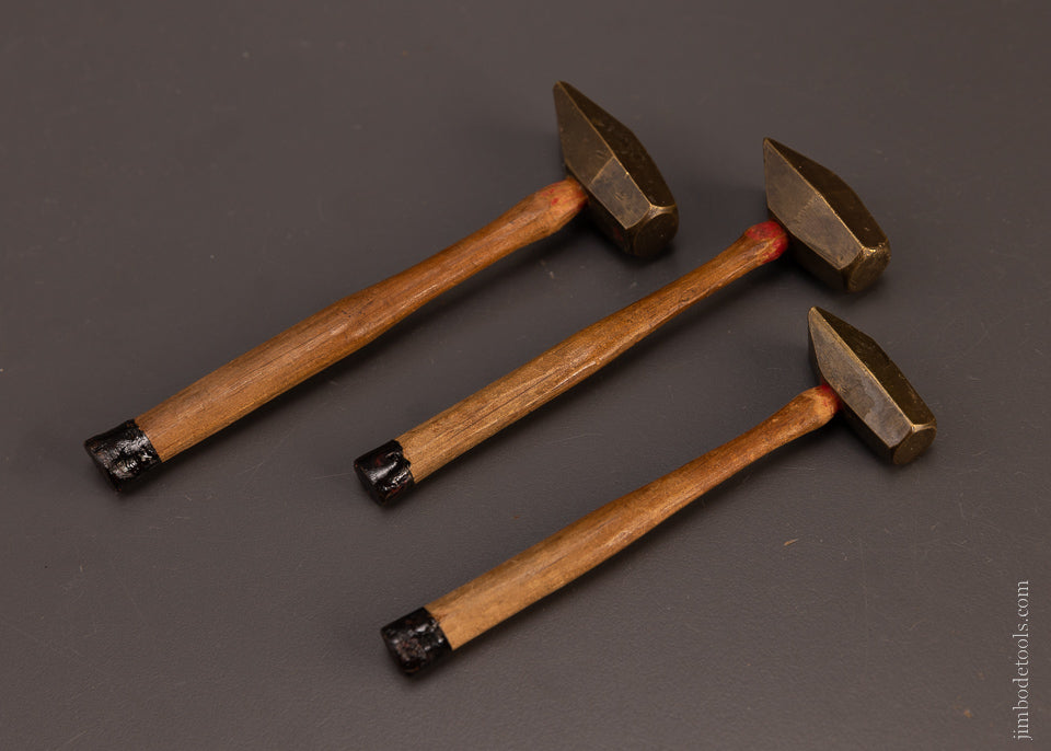 Sweet Miniature Bronze Hammer Set of 3 - EXCELSIOR 106639