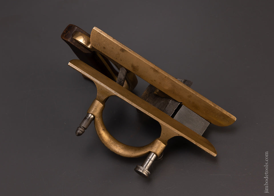 Very Rare Patented Plane Gunmetal LEE’S PATENT Chamfer Plane - EXCELSIOR 107895