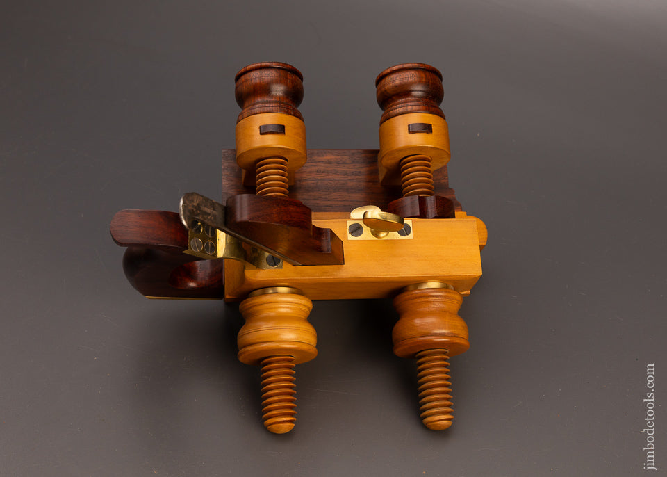 Gorgeous E.W. CARPENTER PATENT Plow Plane in Boxwood & Rosewood by JIM LEAMY - EXCELSIOR 111111