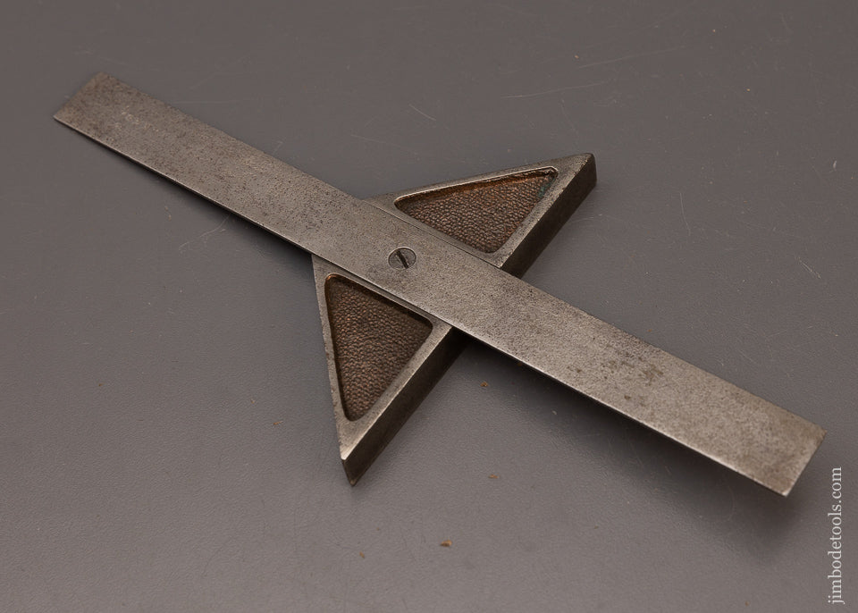 TRAUT PATENT MAR. 4, 1890 Combination Square and Bevel Rare STANLEY - EXCELSIOR 111635
